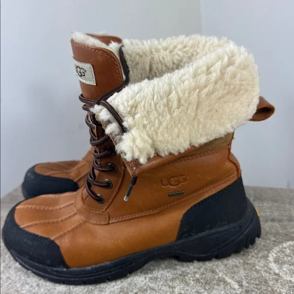 Ugg Winter Snow Butte Boots Worchester Men Size 7 Women Size 8.5 Lined - Picture 5 of 10